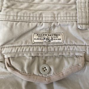 Polo by Ralph Lauren khaki Cargo Shorts - 31” waist
